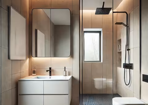 Rénovation salle de bain contemporaine – Paris 15 -ème